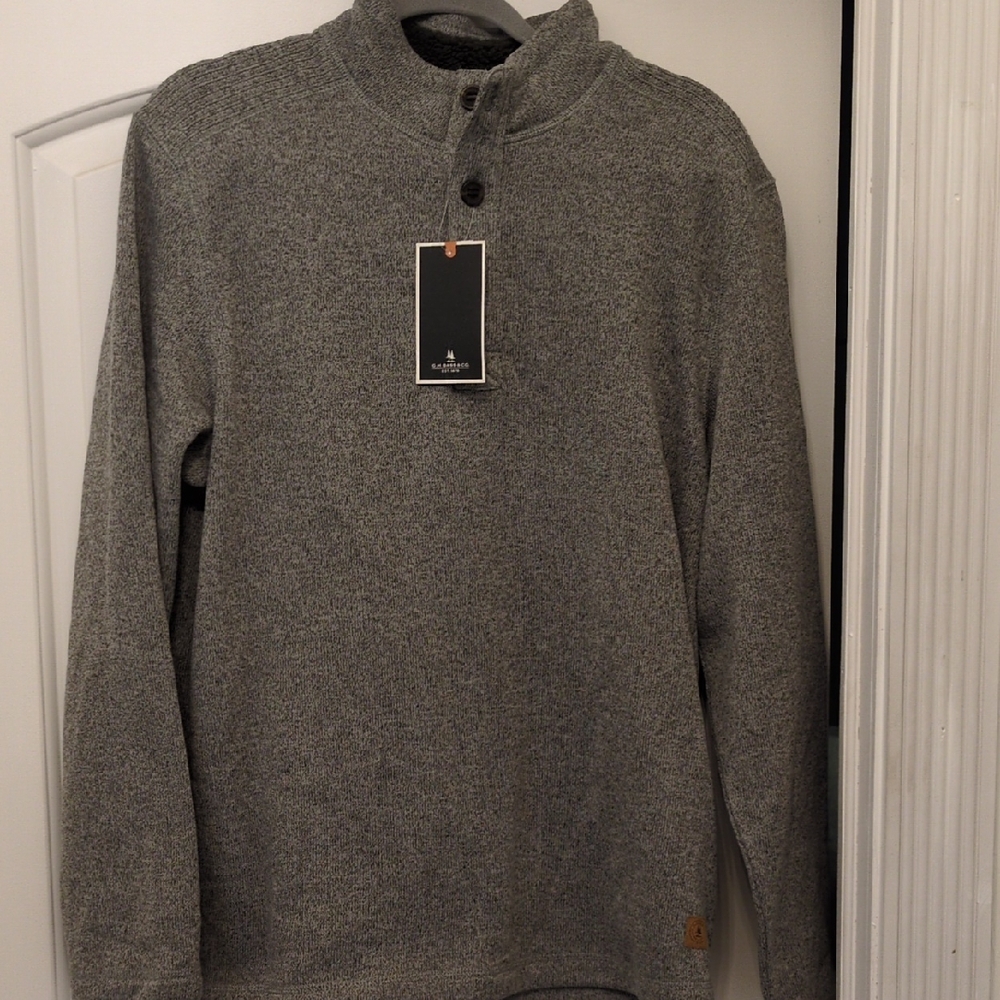 G.H. Bass & Co. Gray Turtleneck Sweater